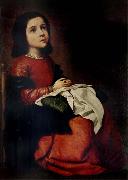 Francisco de Zurbaran The Adolescence of the Virgin